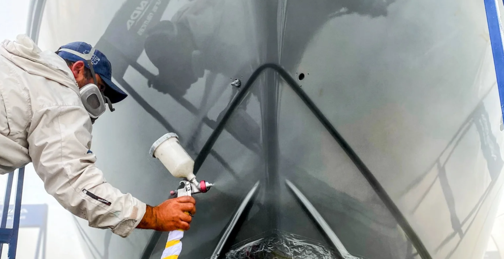 Boat Painting